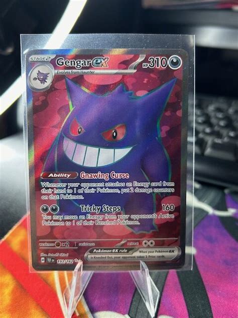 Gengar Ex Ultra Rare Temporal Forces Nm Pokemons