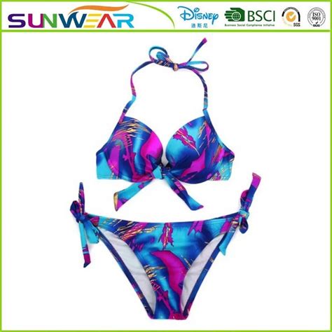 Pcs Sexy Bikini Beachwear Open Women Photos Bikini Lace Up Style Top And Strappy Bottom Beach