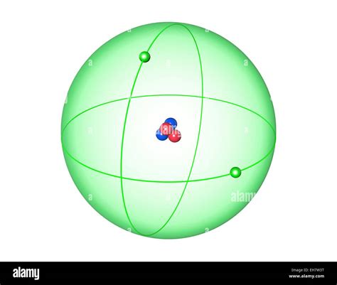 Helium Atom Diagram