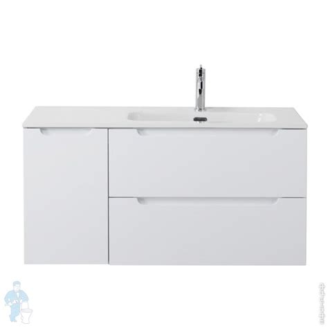 Тумба под раковину BelBagno ETNA (1200х465х510) подвесная, Bianco Lucid ...