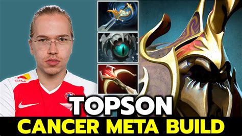 TOPSON Nyx Assassin Mid Echo Sabre Cancer Meta Build Dota 2 New