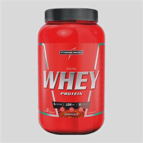 Nutri Whey Protein Integralmédica Sabor Chocolate 907g No Shoptime