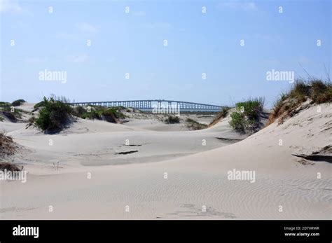 Herbert C Bonner Bridge In Cape Hatteras National Seashore On Outer