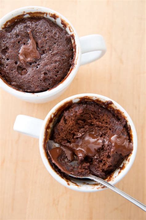 Microwaveable Chocolate Cake In A Mug Microwaveable Mug Recipes