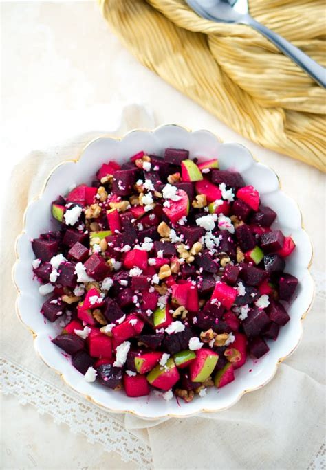 Roasted Beet And Apple Salad Delicious Meets Healthy