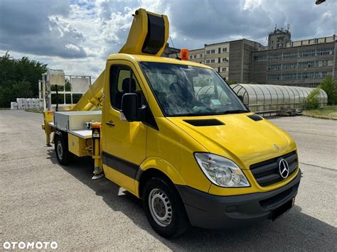 Używany Mercedes Benz RUTHMANN TB 220 na MB Sprinter Podnośnik koszowy