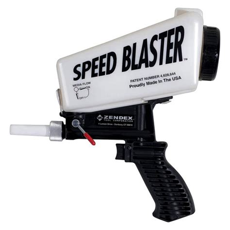 Zendex® 7 Speed Blaster™ Abrasive Blasting Gun With Media Reservoir