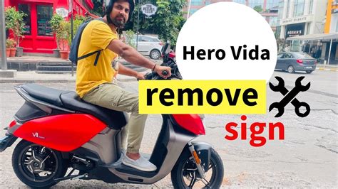 How To Remove Spanner Symbol From Hero Vida V1 Pro Herovida Vidav1pro