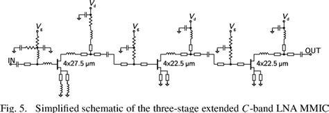 Figure From Monolithically Integrated C Band Low Noise Amplifiers For