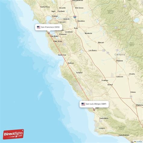 Direct Flights From San Francisco To San Luis Obispo Sfo To Sbp Non