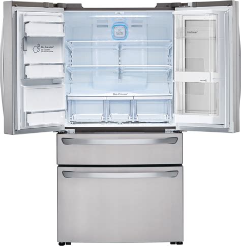 Lg Lmxs30796s 36 Inch 4 Door French Door Refrigerator With 297 Cu Ft