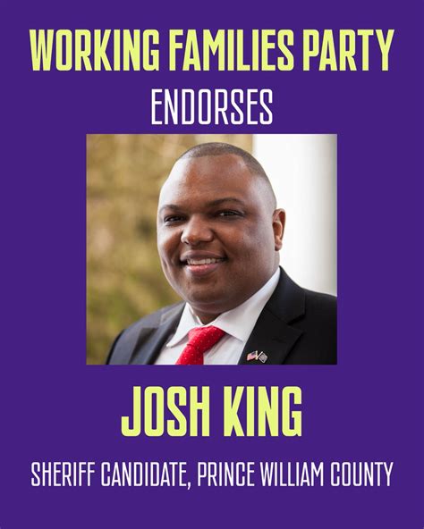 Working Families Party On Twitter We Re Endorsing Joshkingpwc For