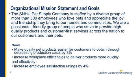 Solution Snhu Pet Supply Company Improvement Plan Studypool