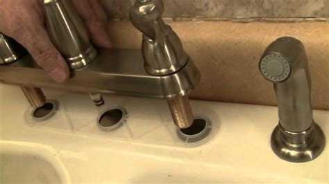 Install A New Kitchen Faucet Youtube