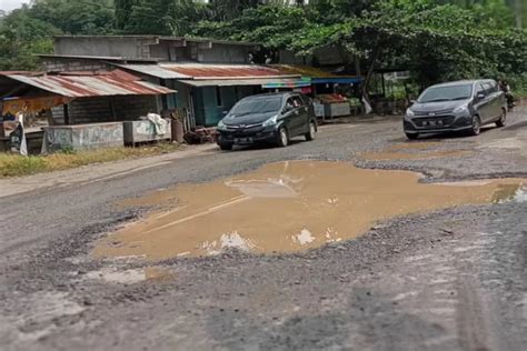 Jelang Akhir Tahun 2023 Ruas Provinsi Di Gowa Luput Diperbaiki