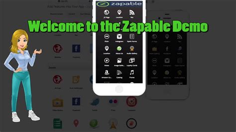 Zapable Mobile App Builder Demo Youtube