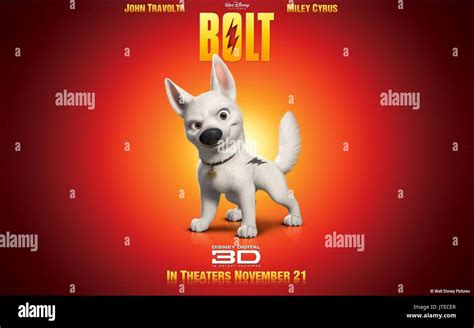 BOLT POSTER BOLT (2008 Stock Photo - Alamy