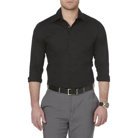 Structure Mens Slim Fit Dress Shirt