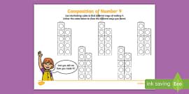 Composition Of Number 10 Worksheet Twinkl