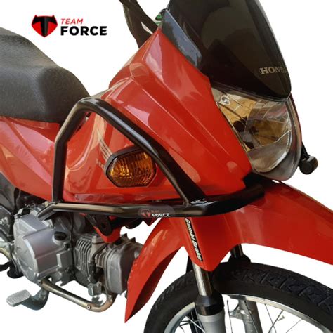 Protetor De Carenagem Tforce Honda Pop I Ano Team Force