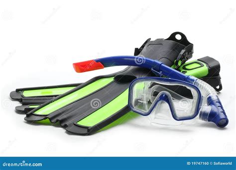 Diving equipment stock photo. Image of pure, footwear - 19747160