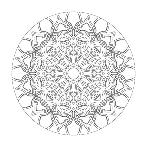 Circular pattern mandala art decoration elements. 7047367 Vector Art at Vecteezy