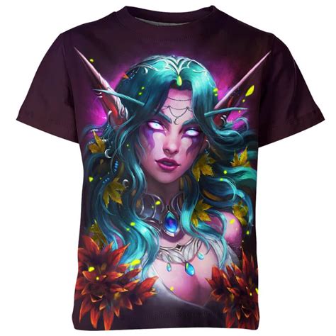 Tyrande Whisperwind From Dota World Of Warcraft Shirt Wear Avenue