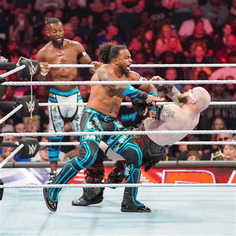 New Day Vs Viking Raiders With Valhalla Monday Night Raw August