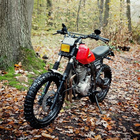 Dirty Sandy: 4h10's custom Honda dual sport | Bike EXIF