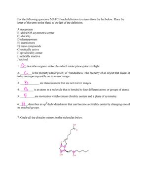 Practice Problems Orgo What Is The Major Organic Product Of The