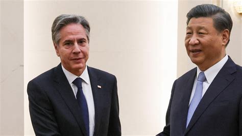 Xi Jinping And Antony Blinken Meet In China Amid Diplomatic Tensions