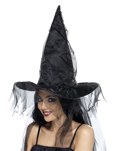 Sombrero Negro De Bruja Para Mujer Ideal Para Halloween