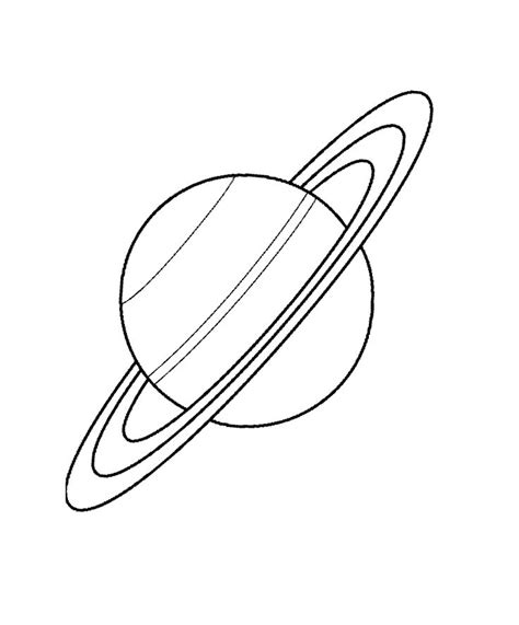 Saturn Coloring Pages - Explore the Best Way to Learn About the Sixth ...