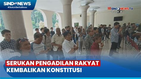 Mantan Pimpinan Kpk Ajak Civitas Academica Bergerak Melawan Rezim