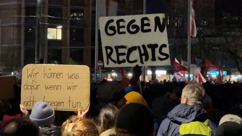 Demos gegen extreme Rechte in Braunschweig und Göttingen NDR de