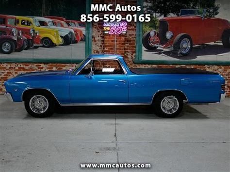 Find new 1967 Chevrolet El Camino frame-off restoration classic car ...