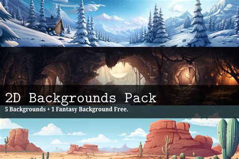 2D Backgrounds Packs | 3D Environments | Unity Asset Store