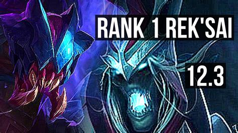 REK SAI Vs KARTHUS JNG DEFEAT Rank 1 Rek Sai Legendary Rank 28