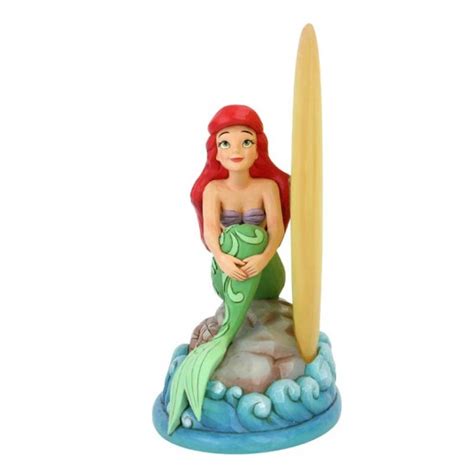 Ariel Su Scoglio Con Luce Cm Disney Traditions