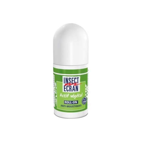 Roll On Anti Moustiques Actif Végétal Insect Ecran 50ml