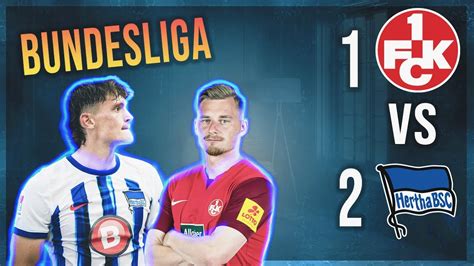 SIEGESSERIE 1 FC Kaiserslautern Vs Hertha BSC 1 2 ANALYSE 2