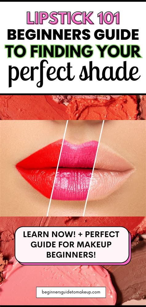 Lipstick 101 A Beginner S Guide To Finding Your Signature Shade Perfect Lipstick Shade