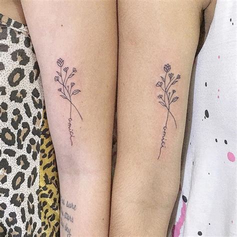 Tatuagem De Amigas 2 - Tatuagem de amigas: 31 inspirações para eternizar a conexão da amizade