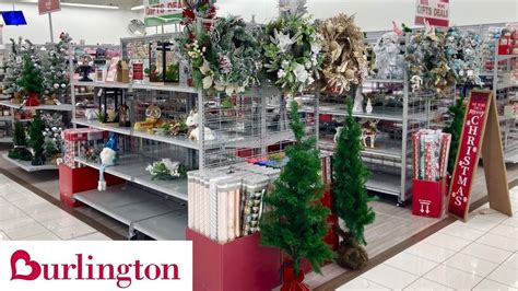 BURLINGTON CHRISTMAS DECORATIONS CHRISTMAS HOME DECOR SHOP WITH ME