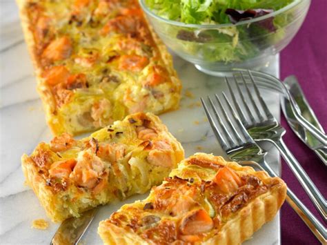 Quiche Au Poireau Et Saumon Fum Facile D Couvrez Les Recettes De