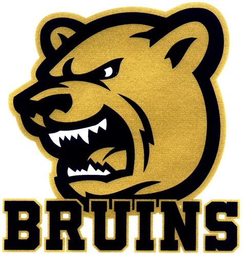 Outline Boston Bruins Bear Logo : Boston Bruins Logo Wall Decal | Shop ...