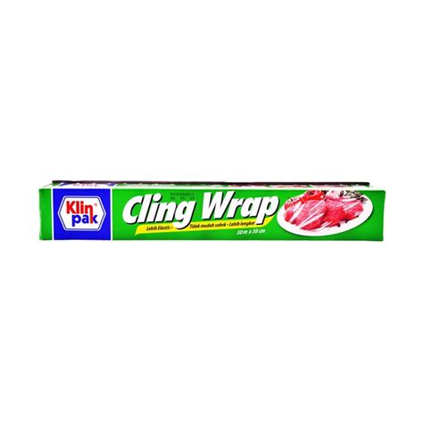 Jual Klinpak Cling Plastic Wrap 30M X 30CM Shopee Indonesia