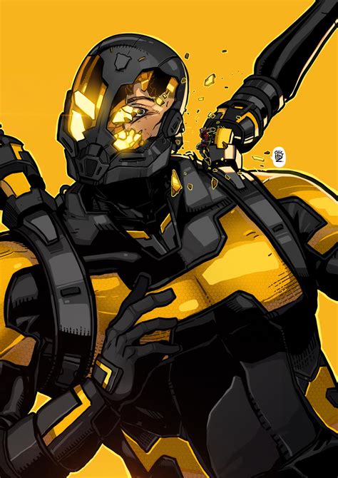 Yellow Jacket Vs Antman By Chickenzpunk On Deviantart