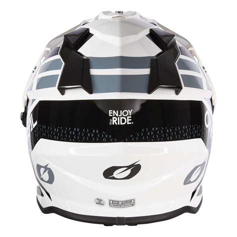 Casque intégral ONeal Sierra R V 24 blanc noir gris Casque trail