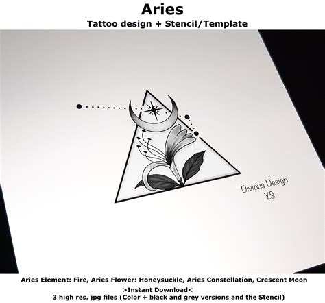 aries tattoo for men 2